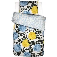 Essenza Bettwäsche Bloom With a view Bright White, Perkal, 2 teilig, Floral, Blumig