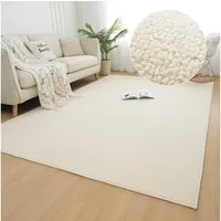 OTTO home Teppich Jola, Uni-Farben, besonders dichte Qualität, Boho, rechteckig, Höhe: 10 mm, Wohnzimmer, Schlafzimmer, Flur, Kinderzimmer, wasserabweisend