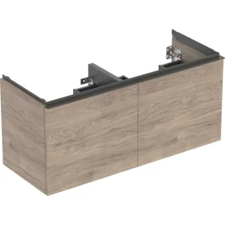 Geberit Acanto Unterschrank für Dopppelwaschtisch B:120cm, 2 Schubladen 503007JR1