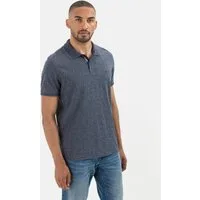 camel active Poloshirt aus nachhaltigem Baumwollmix Kurzarm Shirts_Poloshirt