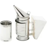 BENKA Bienenbeute Bienen Smoker mit RAUCHINNENDOSE 30cm hoch Rostfrei (galvanisiert), 1-tlg., Rauchbläser, Imkerei