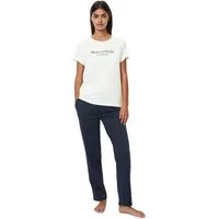 Marc O'Polo Unterziehshirt Mix & Match Cotton-Woven mit Logoprint auf der Brust