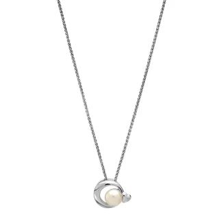 Orphelia 'Mathilde' Damen 925 Sterling Silber Kette mit Anhänger - Silber ZH-7510