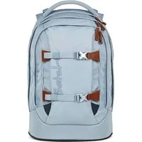 Satch Schulranzen Schulrucksack PACK Nordic Ice Blue (1 Stück), ergonomisch, Your-Size-System: auf Körpergröße anpassbar