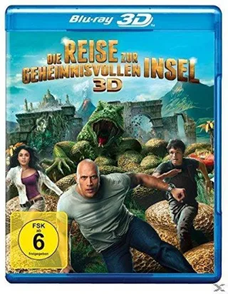 Die Reise zur geheimnisvollen Insel 3D [3D Blu-ray]