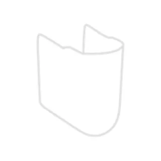 Villeroy und Boch O.NOVO Ablaufhaube 52660001 mit Befestigungsset, weiß