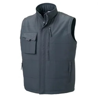 Russell Herren Gilet Jacke (Convoy Grau)