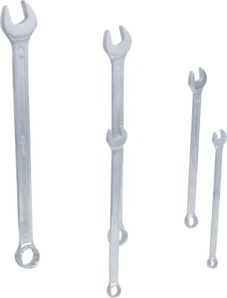 KS Tools Ringmaulschlüssel-Satz, extra lang, 5-tlg 8-19mm - 517.1500