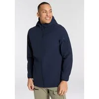 CMP Funktionsjacke mit Kapuze, schnell trocknendes Material, po-bedeckende Länge