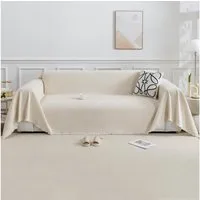 BTTO Sofabezug Sofa überzug,Couch Deckenbezug,Sofahusse Chenille, Sofaschoner,Bettbezug,für Sofa Schlafzimmer Wohnzimmer
