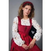 MarJo Dirndl Samt Dirndl 2tlg. - PINZBERG - magenta