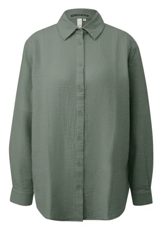qs - Bluse grün - Gr. - 36