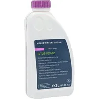 Volkswagen Kühlerschutzmittel original VW G12E050A2, bis -35 °C, 1 l, Kühlmittel Fertigmischung, Ready mix, G12evo