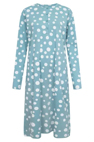 Rösch - Nightdress 1253622 cool mint dots - Gr. - 40