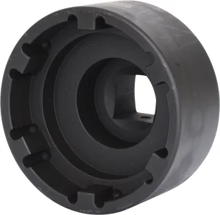 KS Tools 1" Nutmuttern-Schlüssel mit 6 Zapfen für Mercedes, 86 mm - 460.1075