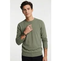 Jack & Jones Rundhalspullover JJEEMIL KNIT CREW NECK NOOS Baumwollmischung, regular fit