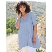 Sheego T-Shirt Halbarmshirt Kurzarm