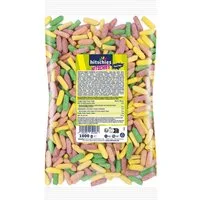 hitschies Süßigkeit, Hitschies Sour Mix Kaubonbons mit prickelndem Fruchtgeschmack 1000g