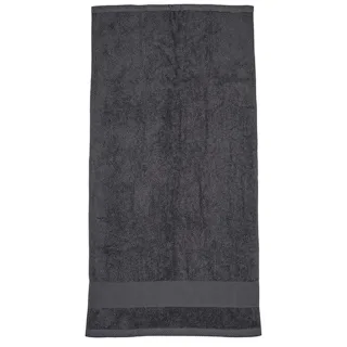 Fair Towel - Handtuch "Cozy", Baumwolle aus biologischem Anbau (Dunkelgrau)