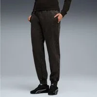 PUMA Trainingshose ESS ELEVATED COMFORT WASH SWEATPANTS FL CL für Alltag und Sport, sportlicher Stil, mit Print-Applikationen