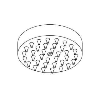 KWC Aquarotter Brauseeinheit, F3, für Standdusche, 3600010127, 3600010127 3600010127