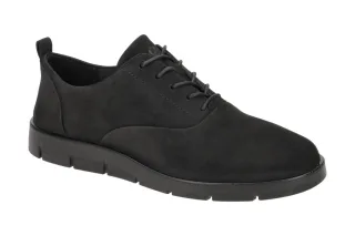 Ecco 28231302001 Bella Lace Damenschuhe Schwarz Nubuck Wechselfu?bett