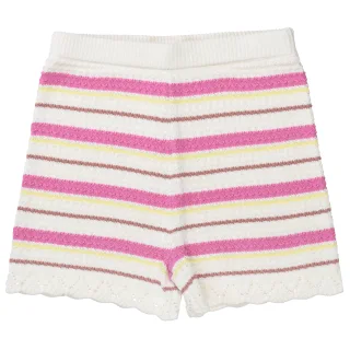 STACCATO - Md.-Strick Shorts hibiscus pink str. - Gr. - 176