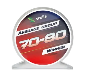 Scolia Acrylglas Pokal - Winner