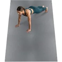 NEOLYMP Bodenmatte Extra Große Fitness-Bodenschutzmatte – Yoga & Fitnessgeräte 213x152 (Packung), wasserabweisend & rollbar für platzsparende Aufbewahrung
