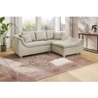 Jockenhöfer Gruppe Ecksofa Genua L-Form, B: 250 cm, mit 2 Zierkissen