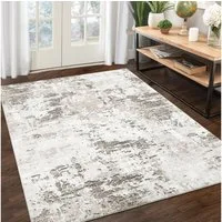 GarveeMore Teppich Farbspiel, rechteckig, Höhe: 5 mm, Passt zu Modern Abstract, Contemporary und minimalistischen Interiors