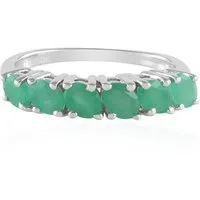 Cavill Silberring Socoto Smaragd Sterling Silber Ring (1-tlg)