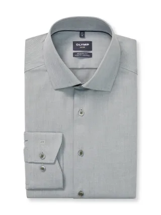 OLYMP - Modern Fit : Businesshemd grün - Gr. - 45