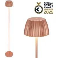 Briloner Leuchten LED Stehlampe Akku LED Stehleuchte Riffle