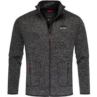 Amaci&Sons Fleecejacke VISALIA Fleecejacke Herren Strickfleece Sweatjacke Zipper Fleecepullover