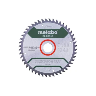 Metabo Sägeblatt precision cut wood - classic WZ 15° / - Karton - 628283000