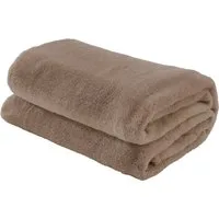 Wohndecke Wohndecke "Salerno", Erwin Müller, Teddy-Fleece Uni