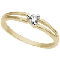Firetti Goldring Schmuck Geschenk Gold 333 Vorsteckring, Verlobungsring, mit Zirkonia (synth)