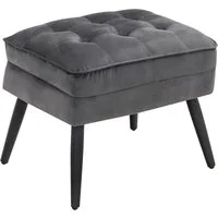 MCombo Ohrensessel MCombo Ohrensessel mit/ohne Hocker 7277 (Relaxsessel inkl. Hocker), Chestersield Sessel Relaxsessel Polstersessel