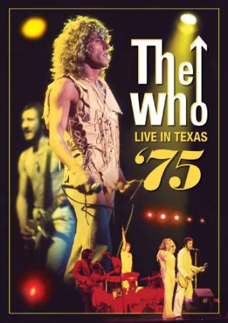 The Who - Live in Texas '75 [DVD] [2012]