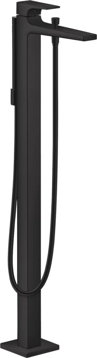 Hansgrohe Wannenmischer Metropol Fertigset zur Bodenmontage mattschwarz, 32532670 32532670