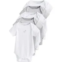 Next Kurzarmbody Kurzärmelige Baby Bodysuits, 5er-Pack (5-tlg)