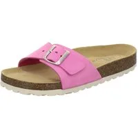 AFS-Schuhe 211207 Sommer Pantolette für Damen mit Fußbett, bequeme Sandalen aus Leder