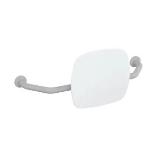Hewi 801 Rückenstütze 801.51B917197 Wandabstand 150mm, matt, Lehne signalweiß, lichtgrau