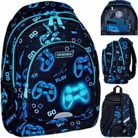 ASTRA Schulrucksack Schulrucksack Jungen 1-3 Klasse Gaming Go Playing AB330 AstraBag