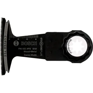 Bosch StarlockPlus BIM Tauchsägeblatt PAII 65 APB Wood and Metal, 65 x 50 mm - 2609256D56