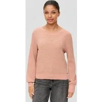 QS Longpullover Strickpullover Feinstrickpullover mit Glitzergarn