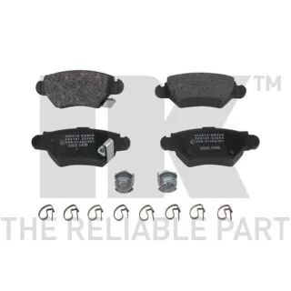 NK Bremsbel?ge hinten Opel Astra G Zafira A