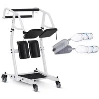 MCombo Bett - Aufstehhilfe M MCombo Patientenlifter Aufstehhilfe Transferhilfe Senioren, 180KG, Gehhilfe Rollstuhl 86*64*118 CM