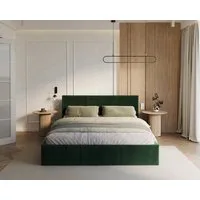 thematys Polsterbett mit Bettkasten & Lattenrost – Stauraumbett Cord 120x200–180x200 (Optional mit 28 cm H3/H4 Taschenfederkern oder 23 cm Taschenfederkern-Matratze H2)